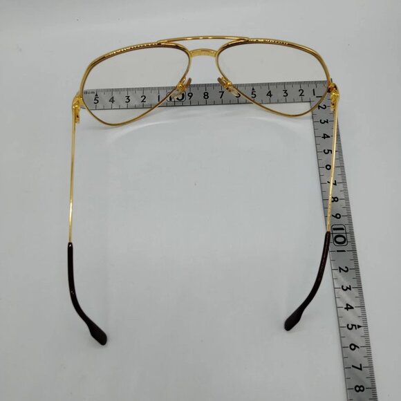 Cartier Sunglasses Women's Gold Bordeaux 500-071525 - Picture 8 of 9